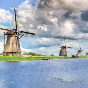 Niderlandy - Kinderdijk